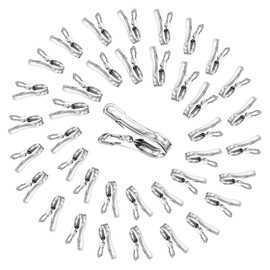 100 Pcs Garden Clips, Stainless Steel Greenhouse Clamps Heavy Duty Greenhouse Clips with Large Open Strong Grip for Netting, Shade Cloth and Plant Cover on Garden Hoops or Greenhouse Hoops