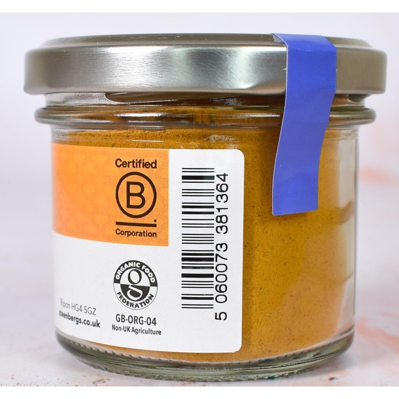 Steenbergs Organic Ground Turmeric Standard - 50g