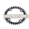 Bicycle Oval Aluminium Alloy Chainring for BCD 104mm Single Speed