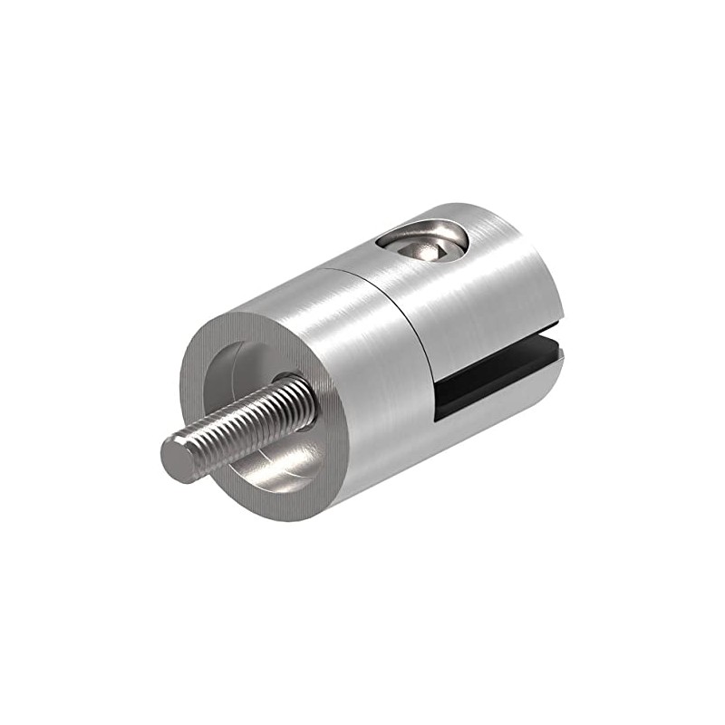 STEINBACHER© Stainless steel sheet metal holder, diameter 25 mm, straight