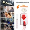 CYSSJF Waiting Numbers Machine, Ticket Dispenser with Two-Digit Ticket Roll,