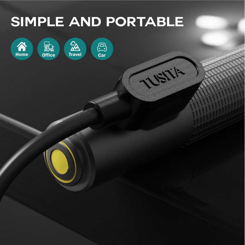 TUSITA Magnetic Charger Charging Cable Compatible with LEDLENSER P&H Models