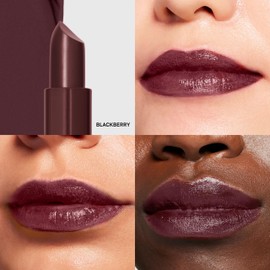 Bobbi Brown Crushed Lip Color | Hydrating, High-Pigment, Satin-Matte Lipstick | Non-Drying, Long-Lasting Wear & Lip Stain Effect, 0.12 Ounce, Blackberry