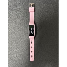 e-vibra Potty Training Watch - Silent Vibrating Alarm Wristband - Water Resistant Medical Reminder Watch - with Timer and 15 Daily Alarms (Pink)