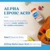 Doctor Best Ácido Alfa Lipoico 600mg Antioxidante Alpha Lipoic Acid