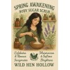 Wild Hen Hollow Spring Awakening Body Sugar Scrub, Exfoliating, Brighten,