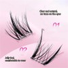 segmented Self Adhesive Eyelashes Tape（200）, Strong-Hold False Lashes Adhesive Strips