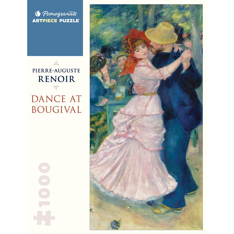 Pomegranate Pierre-Auguste Renoir: Dance at Bougival Rompecabezas de 1000 piezas
