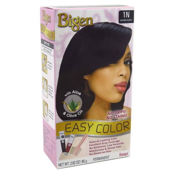 Bigen Easy Color #1N Natural Black 2.82 Ounce (3 Pack)