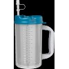 Whirley Drink Works 32 oz Hospital Mug with Pearl Blue
