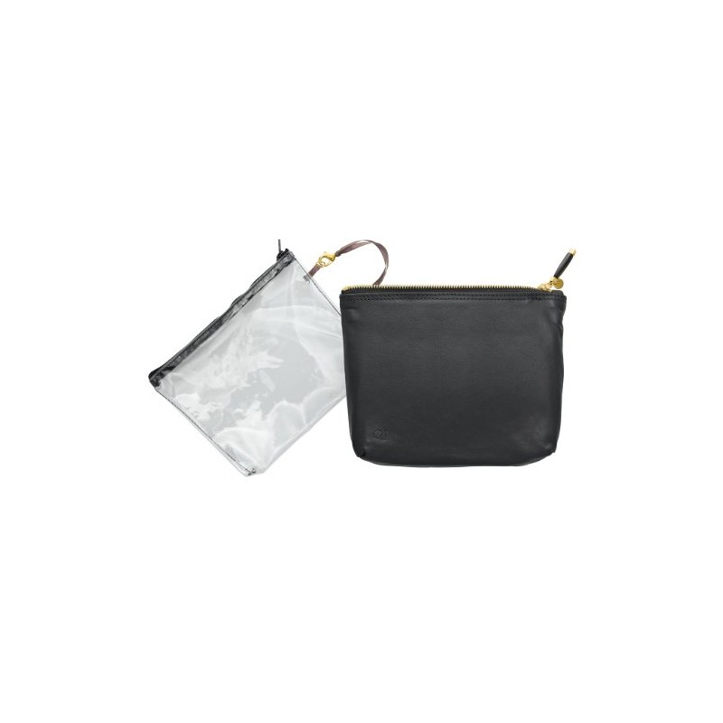 En cabine leather black by Quelques jours de plus transparent