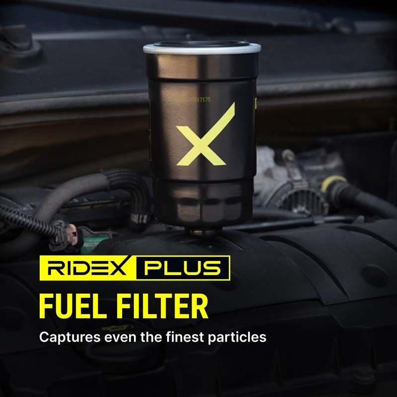 RIDEX Plus 9F0018P Fuel Filter Line Filter for Car Truck