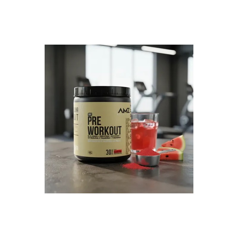 Pre Entreno Amz Pre Workout 450gr 30 Serv Suplemento