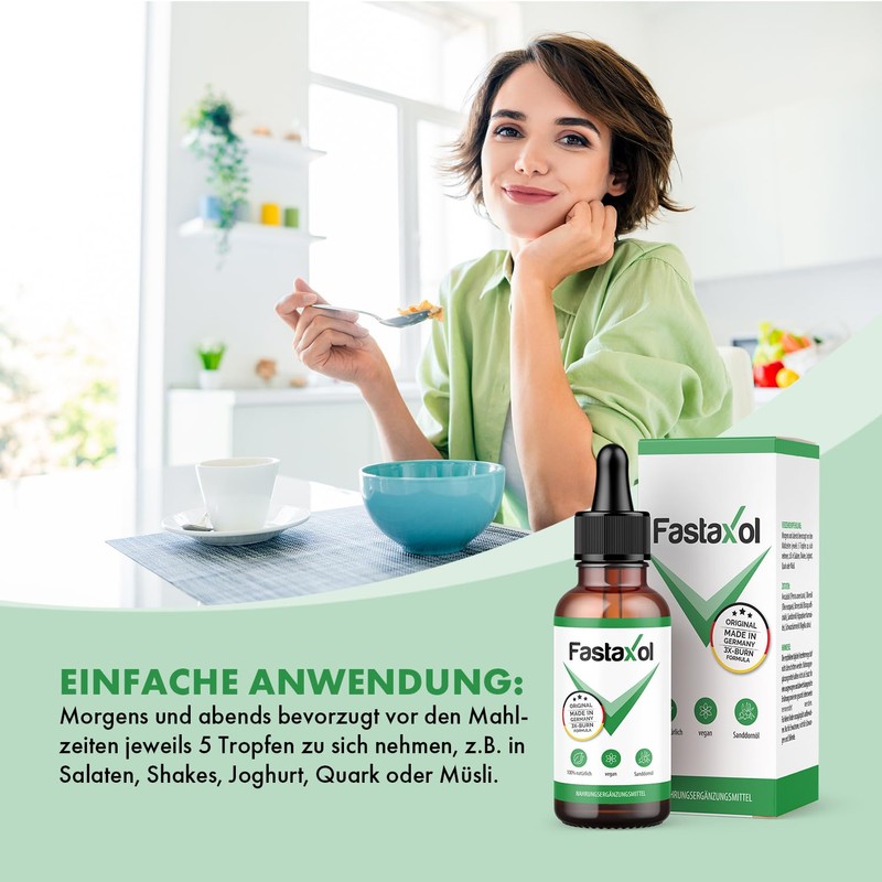 Fastaxol Oil Complex Drops with Avocado Oil, Olive Oil and