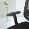 Lazmin 1 Pair Armrest Covers for Chairs, Removable Elastic Washable