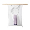 Hanging Breathable Nylon Laundry Bag with Round Zipper Opening, Mesh