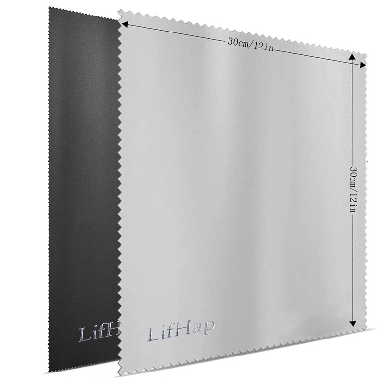 Extra Large Glasses Cleaning Cloths(12"x 12") for Eyeglasses,Sensitive Optics, Electronic