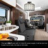 Facon 12V RV Pendant Light Fixtures - 11'' Interior Ceiling