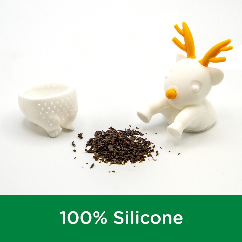 Gamago SF1852 Reindeer Tea Infuser, 2.3 x 4.33 x 2.3,
