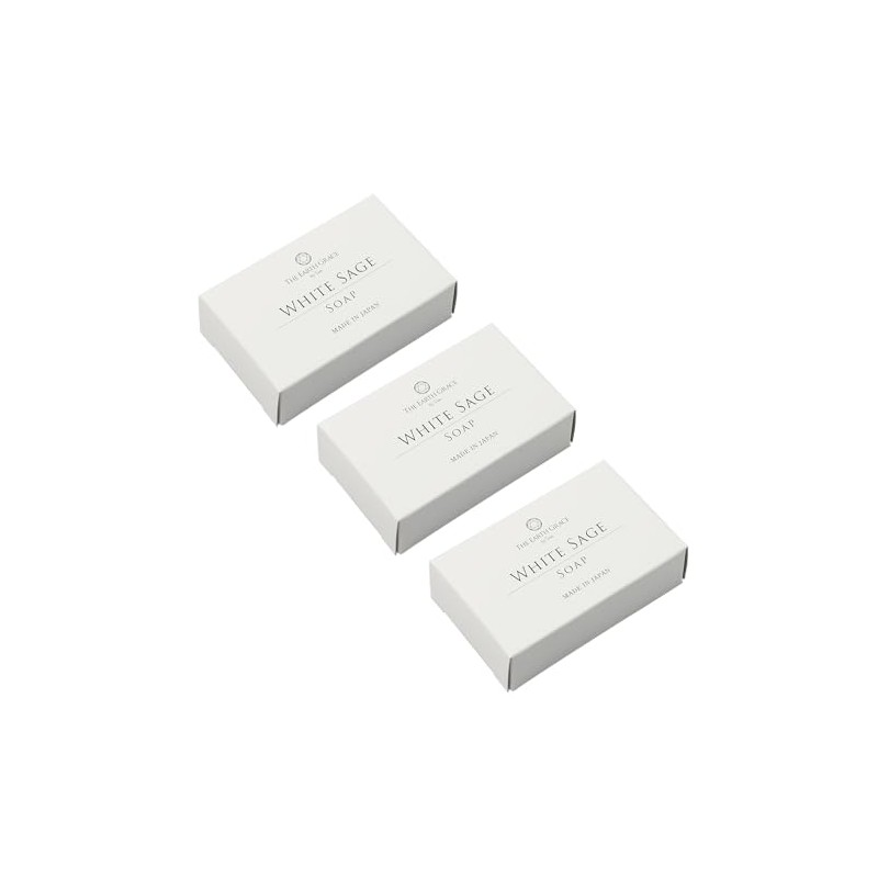 THE EARTH GRACE ホワイトセージ 浄化石鹸 100g 3個セット
