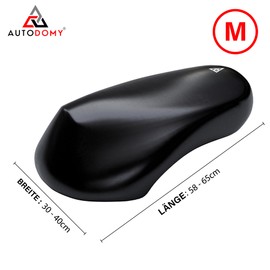 AUTODOMY Motorcycle Seat Cover Universal Waterproof Seat Cover Non-Slip Scratch-Resistant Size M for Seats from 58 to 65 cm Scooter Seat Cover Protection Against Sun and Rain Protection Valid