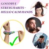 2 Pack Skin Picking Fidget Toys Double-Layer Skin Picking Fidget