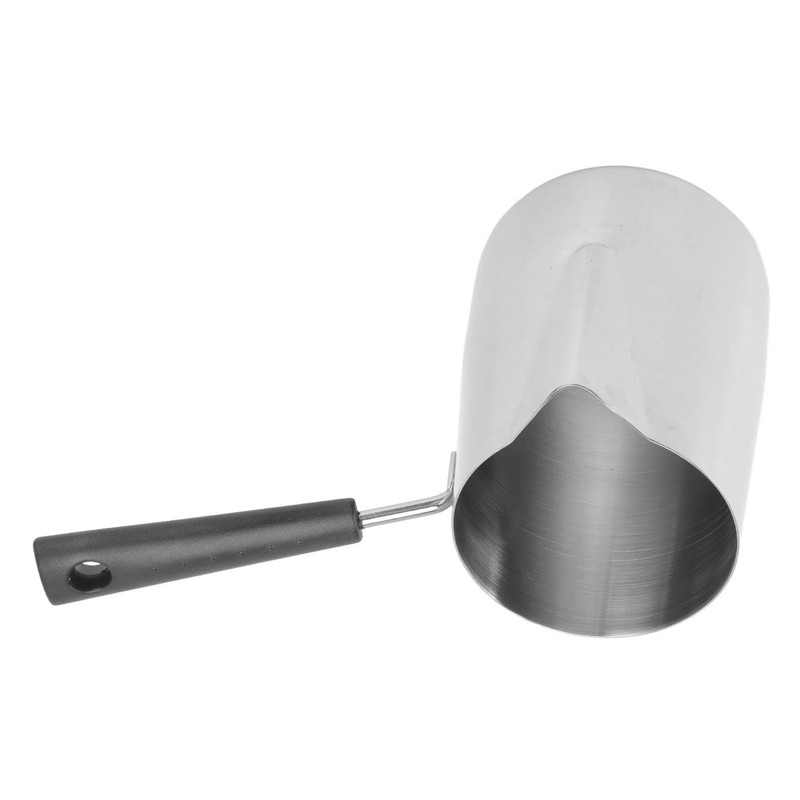 Long Handle Coffee Toroid Pitcher 304 Stainless Steel Rustproof Smoother