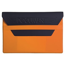 Pubblimania Document Wallet for Car Motorcycle Made of Tam with Flap (Yellow)
