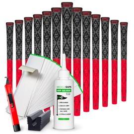 Wedge Guys Diamond Hybrid Regripping Bundle | Diamond Hybrid Grips 13 Pack with Deluxe Grip Kit | All Weather Performance with Tour Level Traction | in Multiple Colors & Standard/Midsize