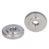 Knurled Thumb Nut 304 Stainless Steel Knurled Flat Head Through