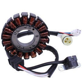 GLENPARTS Stator Generator Coil for Yamaha ATV Bear Tracker 250 YFM250 2001 2002 2003 2004