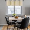 PiccoCasa Set of 2 Opaque Curtains with Eyelets Blackout Curtain