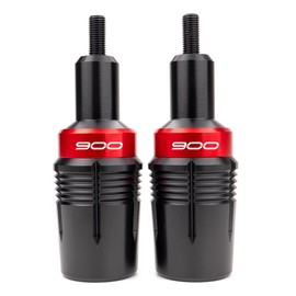 MOWOK Crash Pads Motorcycle Crash Protection Accessories for Kawasaki Z900 RS Z900RS 2017-2023 2024 2025 (Red)