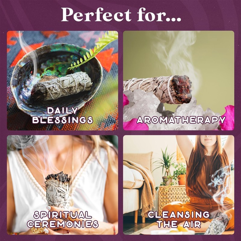 Smudge Kit Refill - White Sage & Palo Santo for