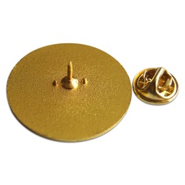 Novel Merk Groom & Groomsmen Wedding Bridal Party Lapel Pin, Hat Pin & Tie Tack Set with Clutch Back (1-Groom)