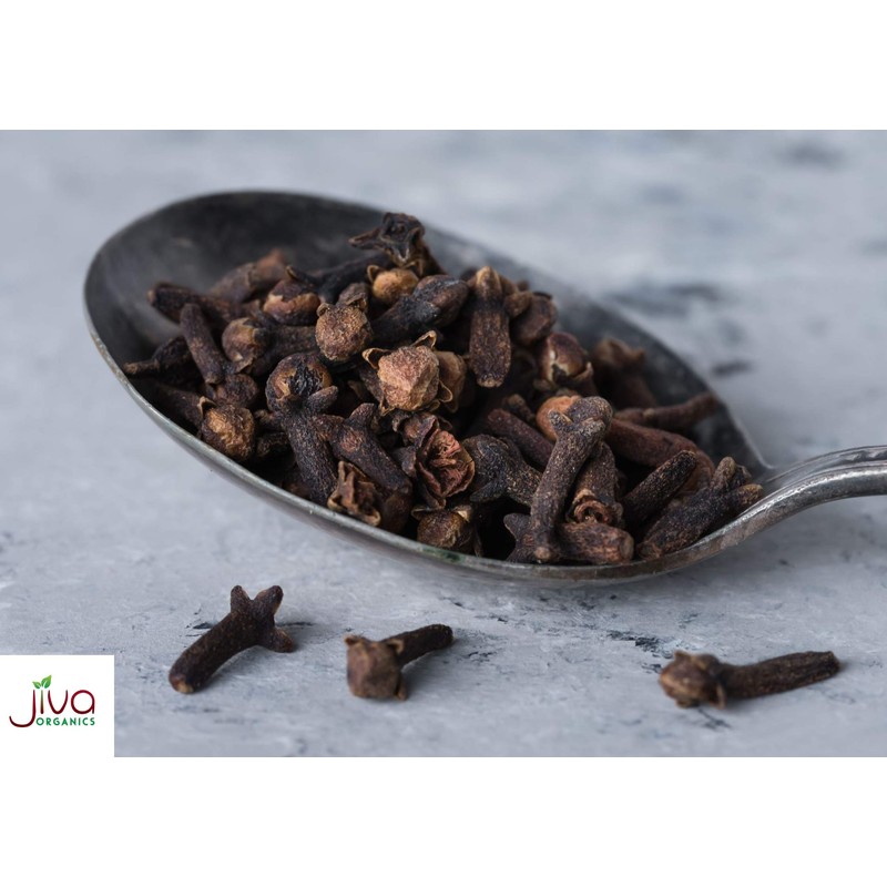 Jiva Organic Cloves Whole 14 Ounce Bulk Bag - Non-GMO,