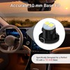 NIIIYTYB 10Pcs T4.2/T4 LED Bulb Climate Control Bulbs Wedge Instrument
