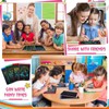 24 Pieces LCD Writing Tablet Doodle Board 8.5 Inch Colorful
