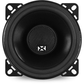 NVX VSP4 450W Peak (150W RMS) 4" V-Series 2-Way Coaxial Car Speakers with Silk Dome Tweeters