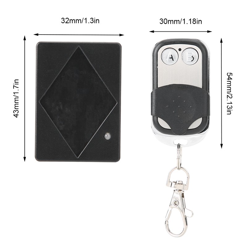 2V5 Wireless Remote Control Switch Transmitter Receiver Set Door Access