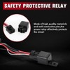 Generic Wiring Harness Kit ON-OFF Push Switch Relay LED Work