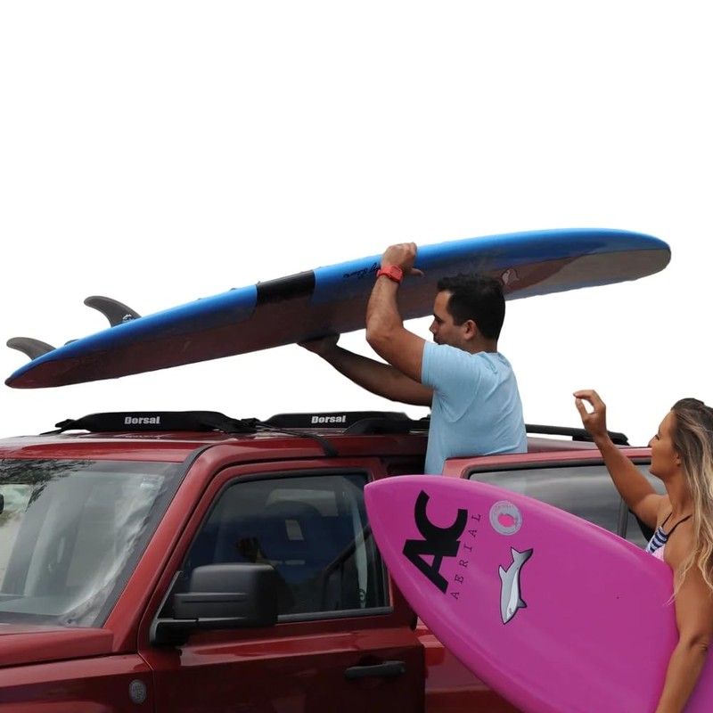 Dorsal Universal Soft Roof Rack Pads for Surfboard Kayak SUPs