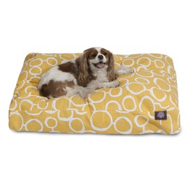 Majestic Pet Fusion Yellow Large Rectangle Pet Bed