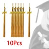 F Fityle 10Pcs Graduation Hat Tassels with 2024 Gold Charm