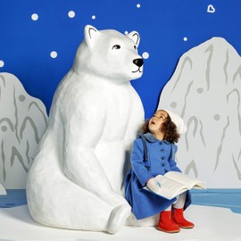 Munchkin Miracle 360 WildLove Sippy Cup, 9 oz / 266 ml, Polar Bear