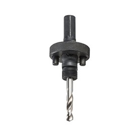 kwb Mounting Shank for Bi-Metal Hole Saws, with 15.87 mm - 18 UNF Thread 598900 (for Hole Saw Diameters 32-152 mm, Hex Shank with HSS Pilot Drill)