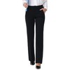 Womens Business Casual Dress Pants 29"/31"/33" Wide Straight Leg Trousers