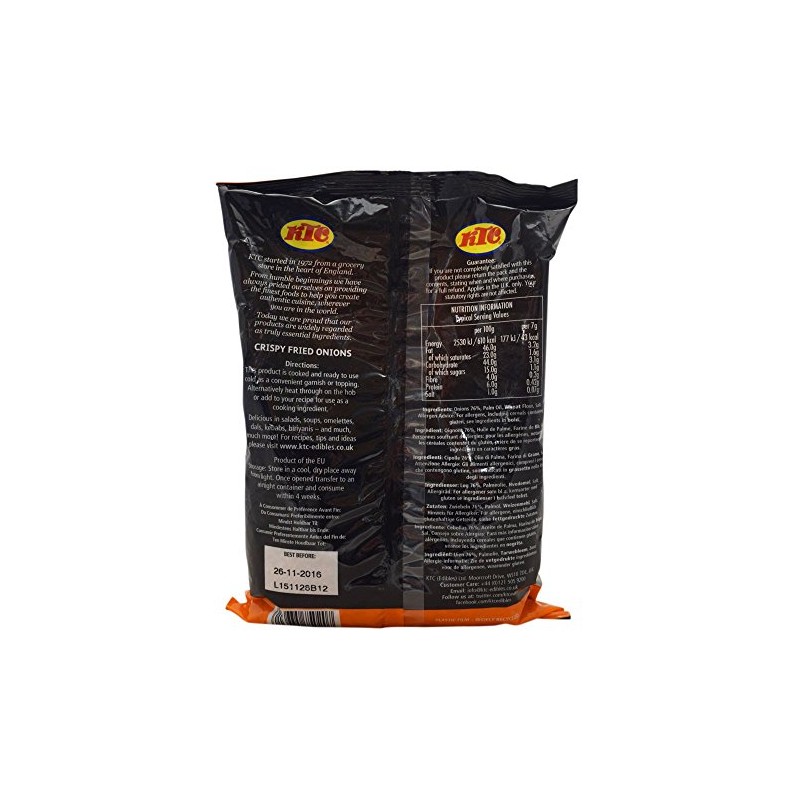 KTC Crispy Fried Onions - 1 x 400g