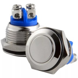 SS-M1 AC or DC ____ Momentary Push Button Switch ____ 12v 120v 240v 250v - NO N.O.
