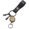 Highstyle Tochigi Leather & Reel Key Hook Antique Color Belt